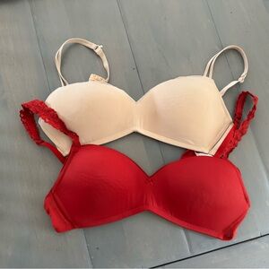 Arie wireless bras, 38C, only worn a few times